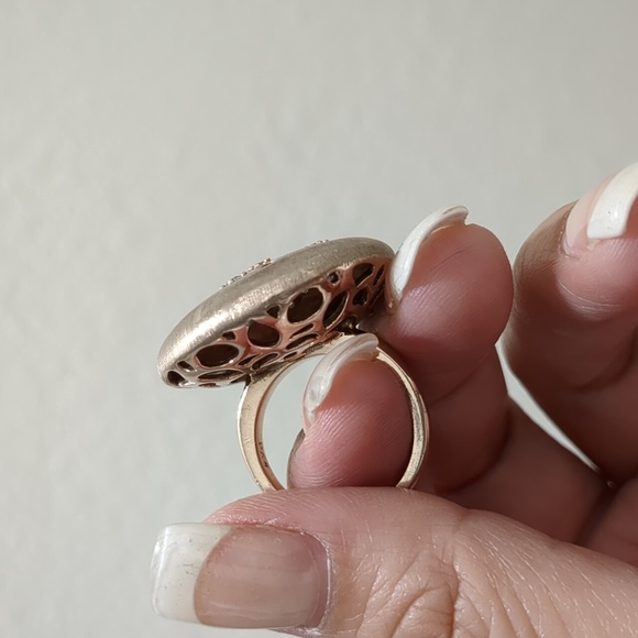 Prime Art & Jewel Rose Gold Plated Cocktail Ring - Picture 12 of 15